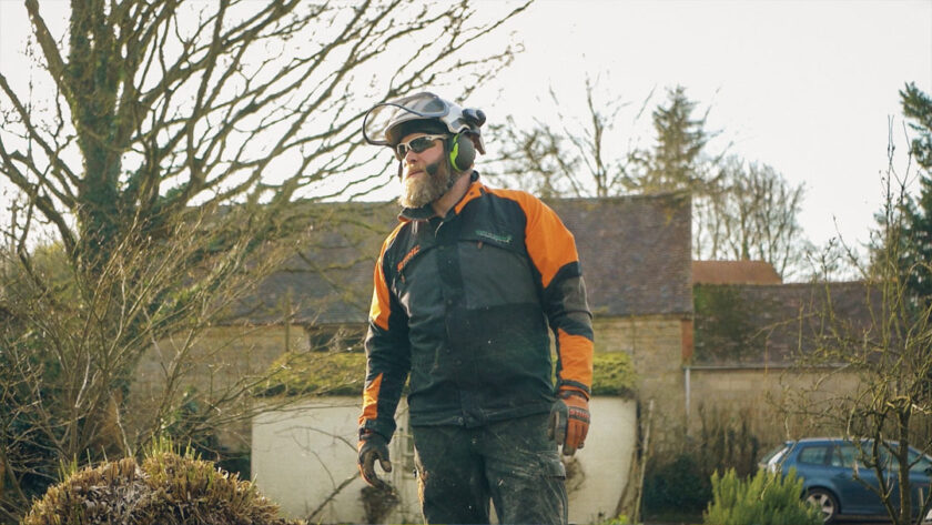 UK arborist getting things done